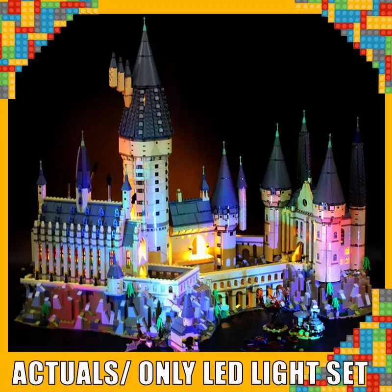 

Led Light For 16060 LegoSet Harri Movie 71043 Magic School Castle Building Blocks Bricks Model (Not Include Blocks Set)