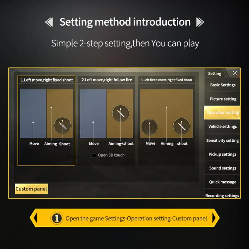 Контроллер для PUBG Game L1R1 Shooter Bracket Rocker 3 в 1 мобильный телефон игровой триггер Кнопка