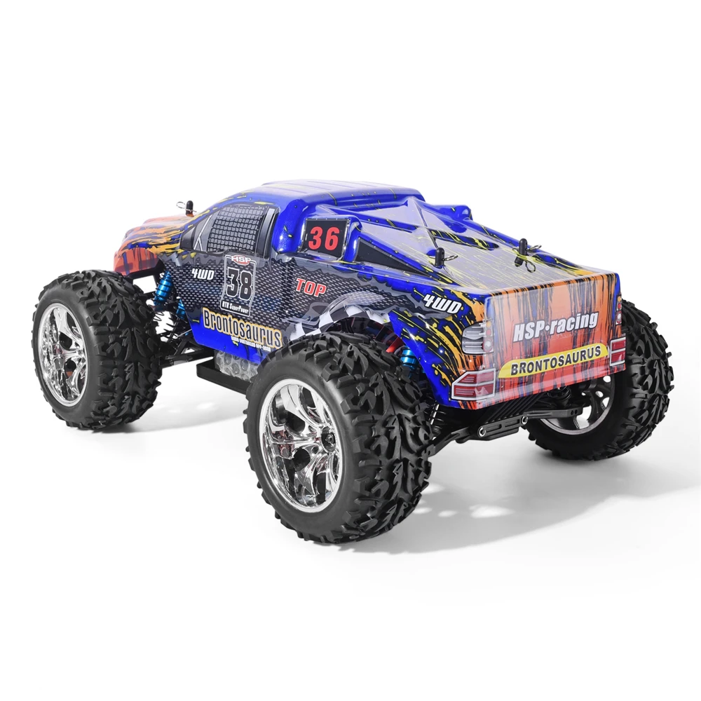 US $215.99 Hsp Rc Car 110 Scale 4wd Off Road Monster Truck 94111pro Electric Power Brushless Motor Lipo Battery High Speed Hobby Vehicle