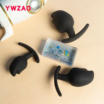YWZAO Sex Toys For Adults 18 Goods Balls Bdsm Prostate Massager Women Silicone Intimate Men Anal Plug Dildos Erotic G70 6