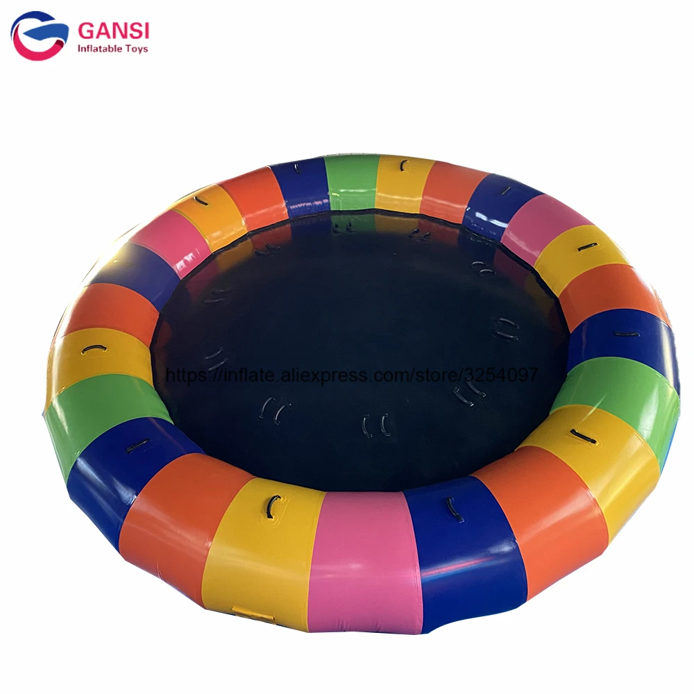 Free Shipping Crazy Water Toys Inflatable Disco Boat Inflatable Water Saturn Rocker For Adults