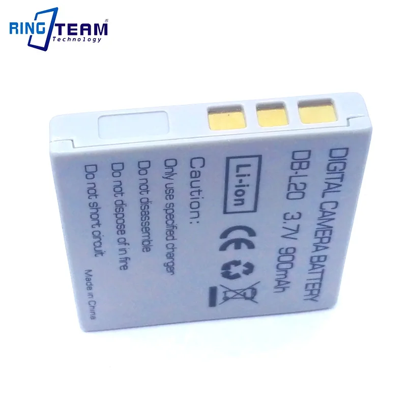 VHBW Batteria Al Litio Per Sanyo Xacti VPC-X1420 – Sostituisce DB-L80, 500 MAh
