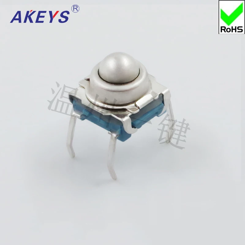 10 шт. TS-F007 7*7 шарик из стали переключатель сброса DIP Тип 4-контактный тактильный |