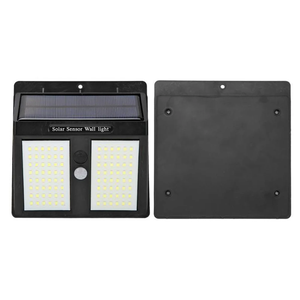 Garden Outdoor Waterproof Solar Wall Light Backyard Super Bright PIR Motion Sensor Wide Angle Garage Corridor Screw Fixing Led
