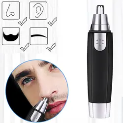 Nose and Ear Trimmer Electric Nose Hair, Ear Hair, Eyebrows, Beard Trimmer For Men Rotary Cutter Head Painless Epilator