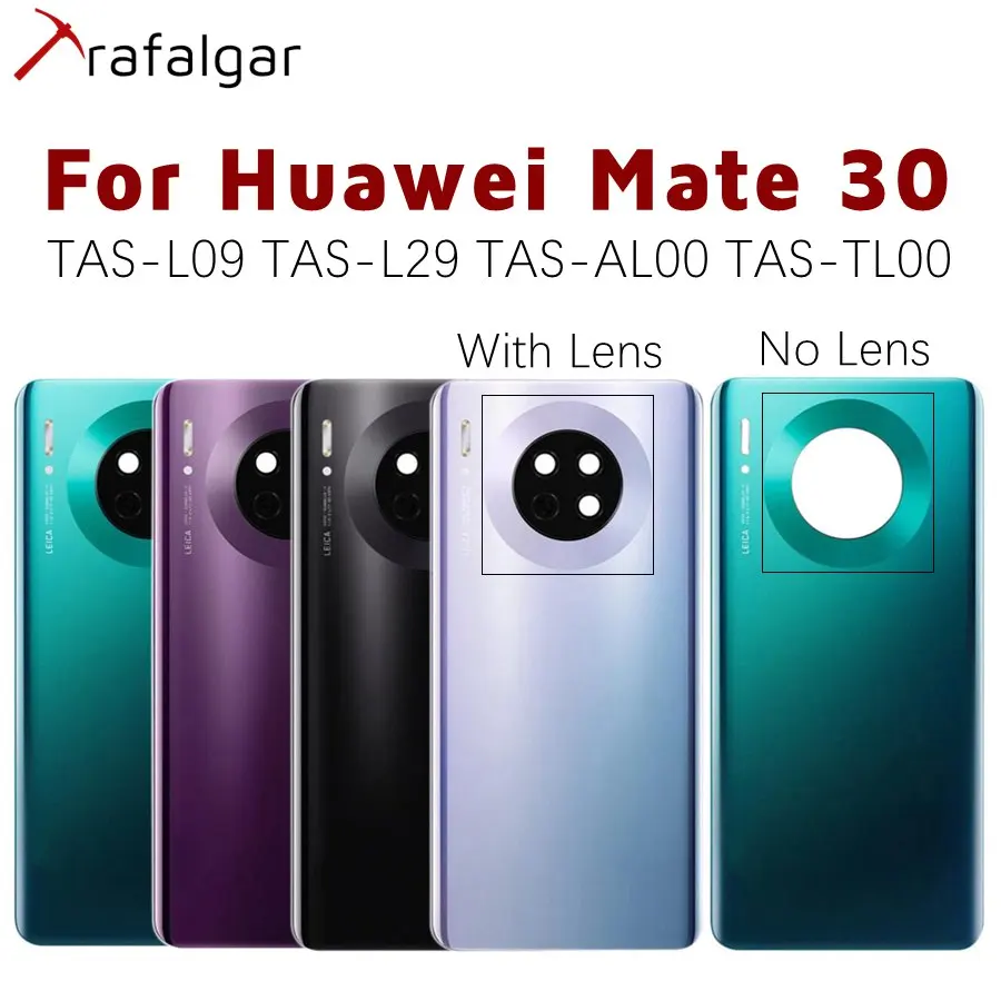 Задняя стеклянная панель для huawei mate 30 mate 30 Крышка для батареи Задняя Дверь Корпус чехол окно для huawei mate 30 батарея задняя крышка