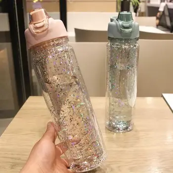 

520ml water bottle with flip lid bpa free fashion design eco friendly drop shipping available