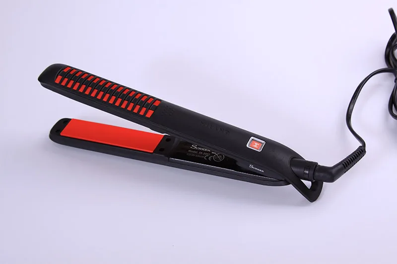 Surker Электрический Выпрямитель для волос SK-2007 прямые волосы утюг керамическое покрытие панель Констанция температура