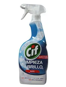 

Cif - Detergente spray per bagno, pulizia e brillantezza, 750 ml