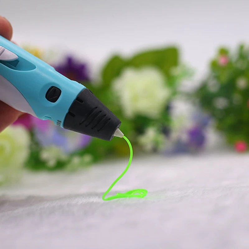 Горячая Myriwell 3D Ручка Rp100B+ PLA нить Abs 3D ручка+ 50 м Pla 1,75 мм пластиковая 3D Ручка для принтера детский подарок на день рождения с европейской вилкой