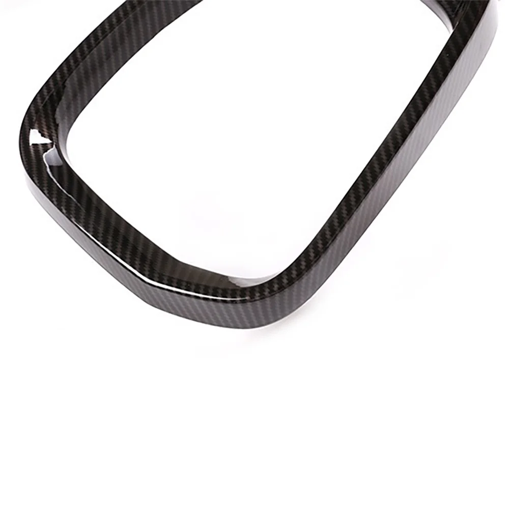 Car Exterior Door Rearview Mirror Guard Eyebrow Frame Cover Trim Fit for Land Rover Discovery Sport 2015 2016 2017 2018 2019 (7)