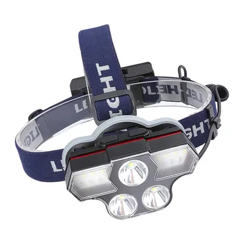 

XANES 6-Modes 2400LM 3*T6 LED Headlamp USB Charging Outdoor Lighting Work Light Waterproof Head Torch For Cycling Fishing Lamp