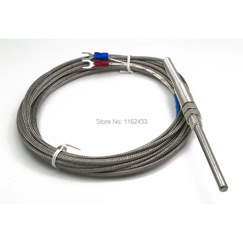 

FTARP07 K type 5m cable 50mm probe head thermocouple temperature sensor M8 thread CA-187