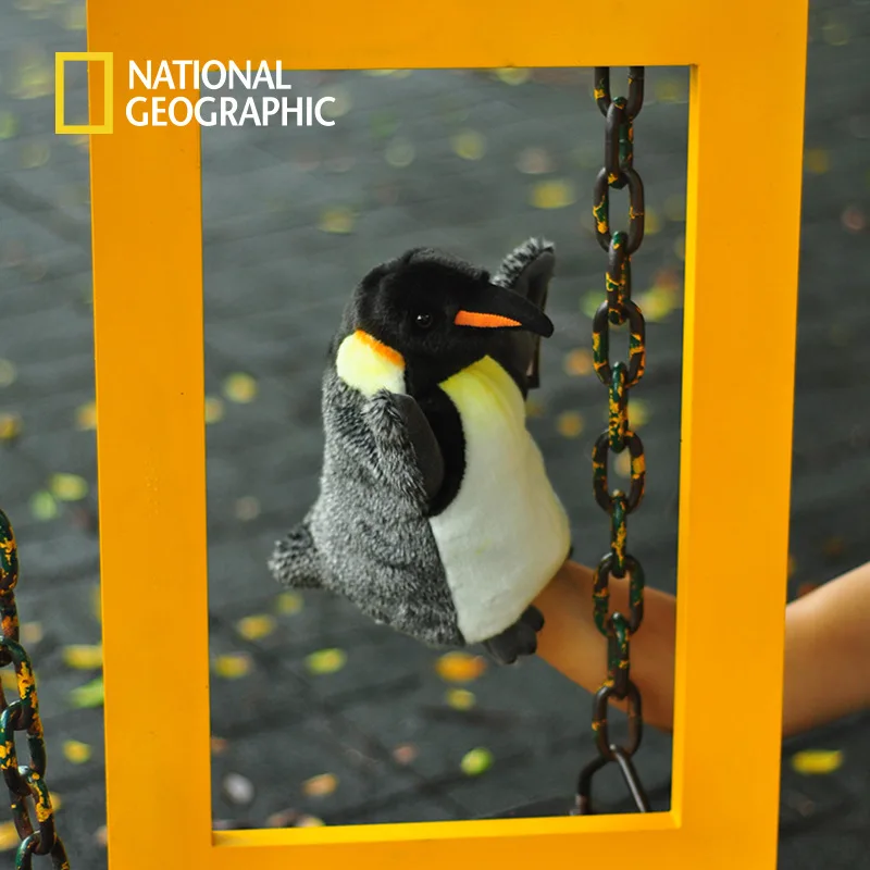 

Play Good Toy Pacify Hand Puppet Penguin Stuffed Toy Simulated Animal Plush Doll Toy