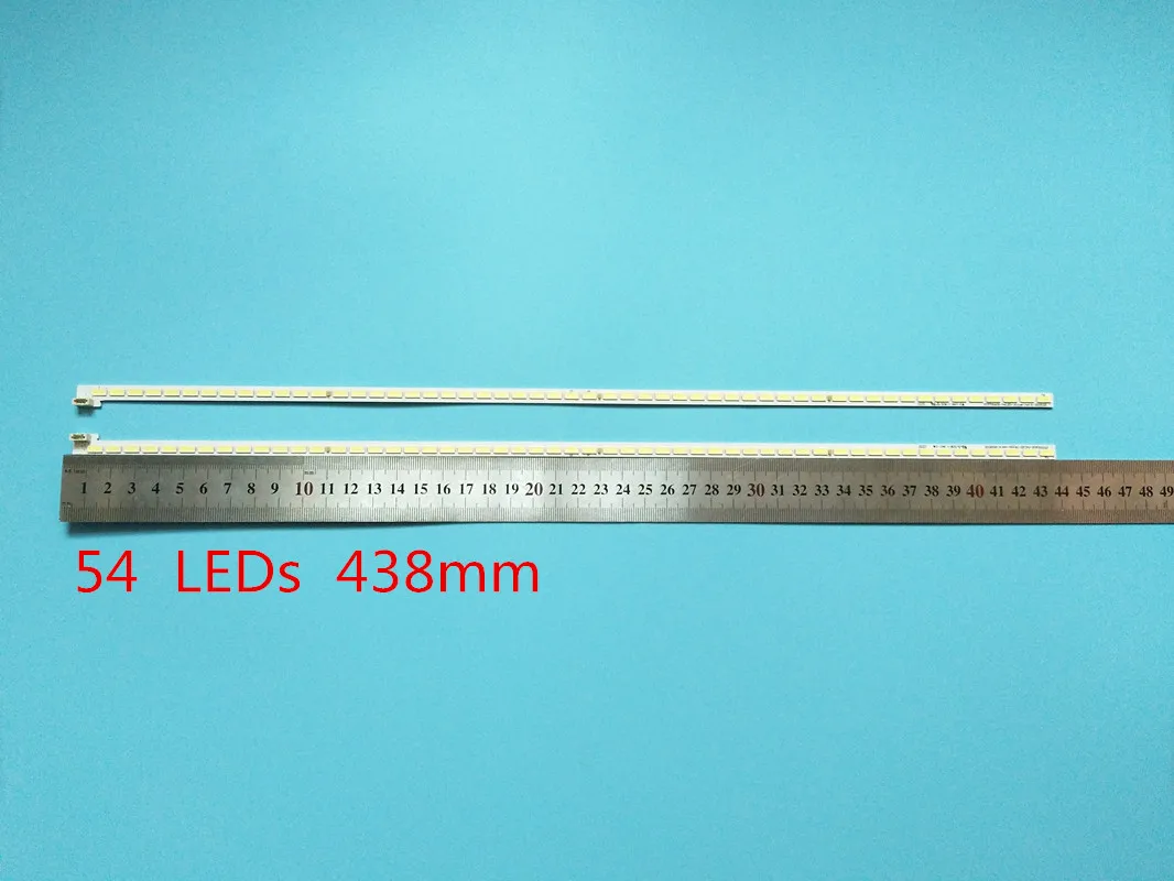 2 шт. x 70 дюймов LEVOU фоновые световые полосы для Samsung TV LJ64-03750A LTI700HA02 STS700A02-54LED-A/BTYPE 54-LEDs