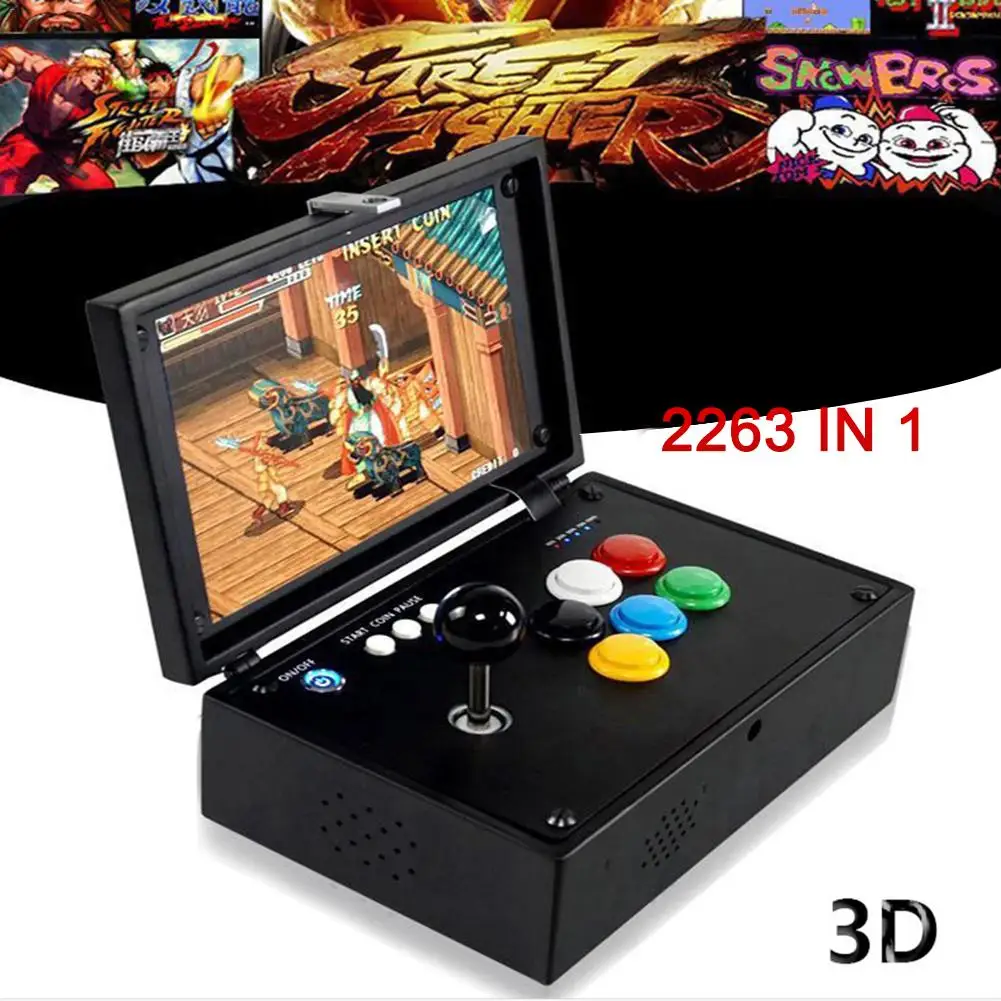 3D Pandora Arcade Box японская версия 10 &quotLCD 2448 игровая консоль Аркада с нулевой задержкой