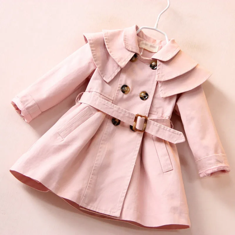 Children's winter coat red grey Autumn kids jacket sleeve fashion baby coat girl's baby jacket