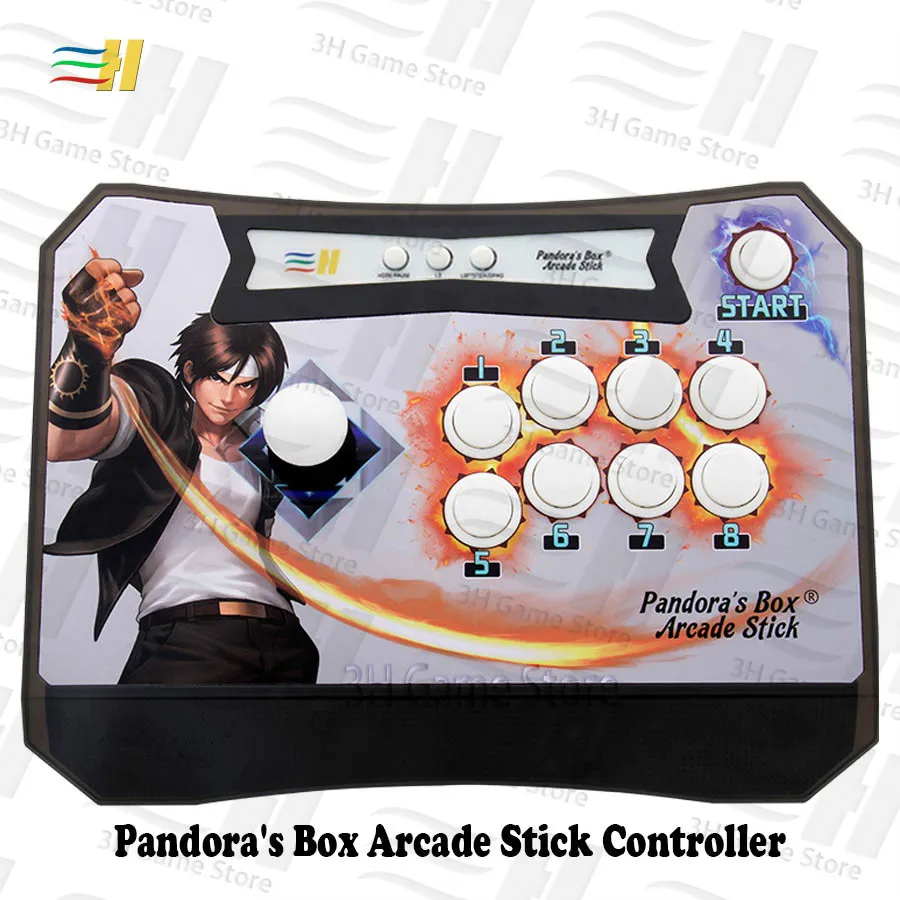 Pandora's Box аркадная палка контроллер бой джойстик аркадный джойстик usb может подключаться к pandora box 9d материнская плата ПК ps3 xbox36