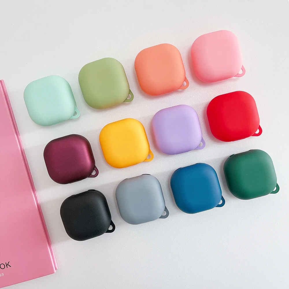 Чехол для наушников Samsung Galaxy Buds Live однотонный матовый чехол аксессуары гарнитуры