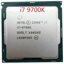 Процессор Intel Core i7-9700K i7 9700K 8 ядер до 3,6 GHz 300 Series 95W для настольных ПК