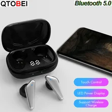 TWS наушники S15 с поддержкой Bluetooth 5 0 и сенсорным