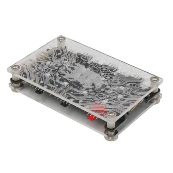 

2 in 1 6-ways 5V ARGB /12V ARGB 12V PWM DC Fan Hub with Acrylic Case Magnetic Standoff for ASUS/MSI 5V 3Pin 4Pin LED Controller