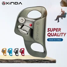 XINDA Outdoor Camping Rock Climbing Chest Ascender Safety Rope Ascending Anti Fall Off Survival Foldable Trigger Climb Equipment