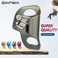 XINDA Outdoor Camping Rock Climbing Chest Ascender Safety Rope Ascending Anti Fall Off Survival Foldable Trigger Climb Equipment
