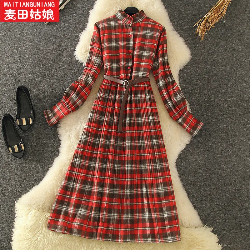 

Graceful Pattern Dress Women's Spring 2020 New Style Korean-style Elegant Slim Fit Mid-length Underwear Base Skirt