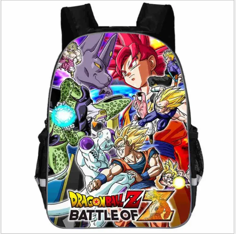 Рюкзак с драконом и шариком, ультра-Instinct Goku Z Vegeta, супер Saiyain, повседневные школьные сумки для маленьких мальчиков и девочек, подростков, Mochilas Bolsa - Цвет: as pictures