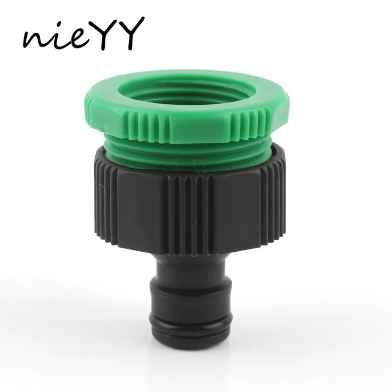 

2pcs 1'' To 3/4'' To 16Mm Female Thread Hose Quick Connector Water Tap Adapter Faucet Joints Garden Irrigation Car Wash Fittings