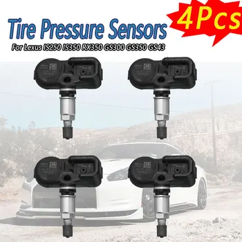 

4x New TPMS Tire Pressure Sensors For Lexus IS250 IS350 RX350 GS300 GS350 GS43 PMV-107J 42607-33021 42607-0E011 42607-33011