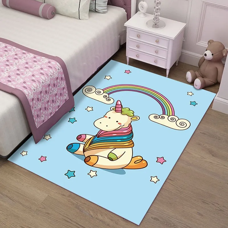Non-slip Unicorn Carpet For Kids