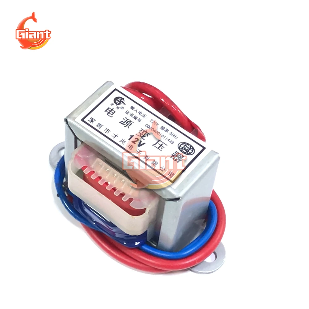 Power Transformer New AC220 To AC24/15/12/9/6V Power Transformer 2W Single Voltage 2-Wire Output AC-AC Step-Down Power