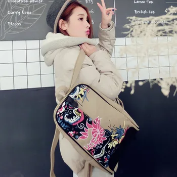 

Hand-painted graffiti art bag fashion bag canvas spring and summer backpack female bag hot sale