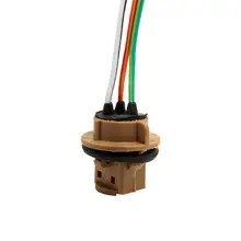 T20 7440 7443 LED W21/5 واط الفرامل بدوره إشارة لمبة حامل سيارة محول مأخذ التوصيل(China)