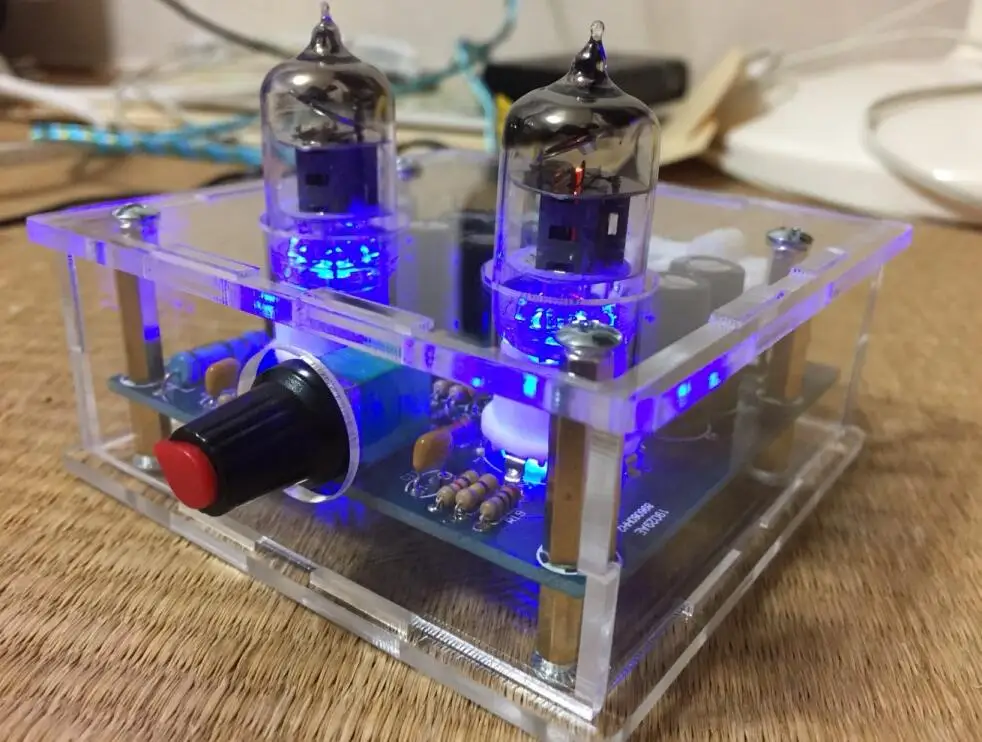 Diy наборы 6J1 ламповый усилитель плата предварительного усилителя для наушников amp