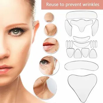 

Chest Wrinkle Removal Pad Anti-wrinkle Stickers Frown Lines Treatment Anti-aging Lifting Forehead Line Moisture Patch Skin Care