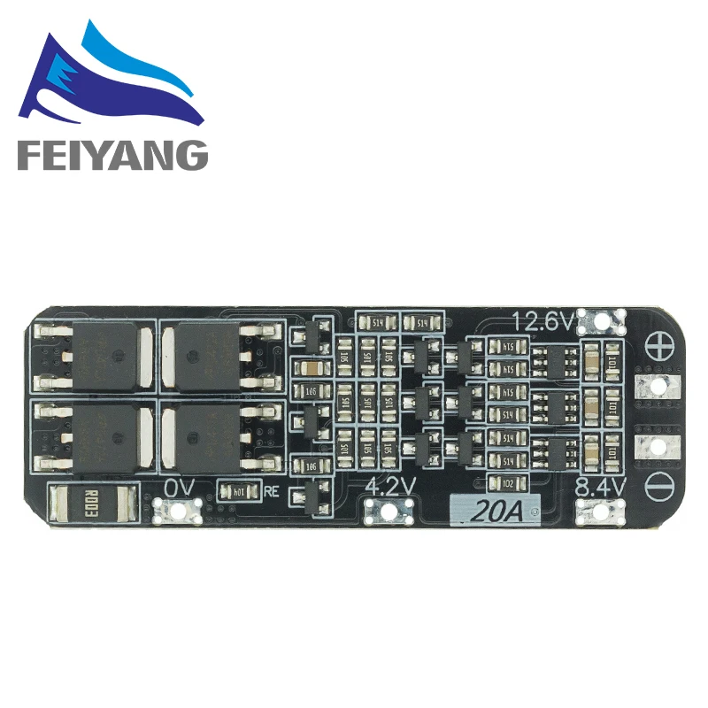 1 шт. 3S 20A литий ионный аккумулятор 18650 зарядное устройство PCB плата защиты BMS 12 6 V Cell