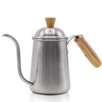 

Stainless Steel Gooseneck Kettle with Thermometer Hand Pour Over Coffee Pot Maker Drip/ Dripper Teapot