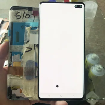 

100% SUPER AMOLED Display S10Plus S10+ G750 G975F LCD Touch Screen Digitizer Display Assembly For SAMSUNG Galaxy S10 Plus+spot