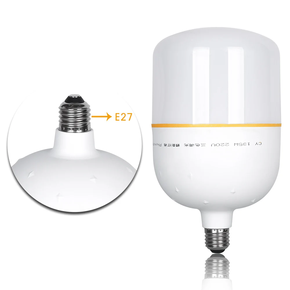 Lâmpadas de Iluminação Fotografia de Temperatura E27 para Fotografia Luz de Vídeo de Estúdio Modos Cores Alta Brilho Base Fotográfica Led 135w 3 - Image 3
