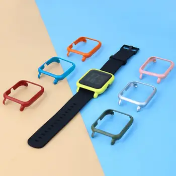 

Slim Strap Bracelet Wristband Protective Case Cover for Xiaomi Huami Amazfit Bip BIT PACE Lite Youth Watch PC Shell Bumper band