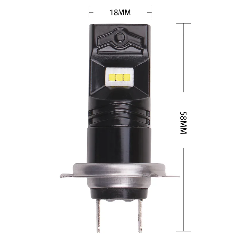 H7 светодиодная лампа накаливания фары Противотуманные фары Foglight Px26d 12V 24V 6500K Автомобильные противотуманные фары для вождения Дневной ходовой лампа автоматическая светодиодная лампа H7