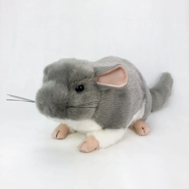 Новая игрушечная плюшевая мышь мягкая кукла мышка высокого качества подарок около 24 см