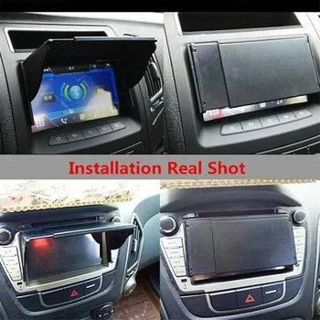 

Universal For 8-inch GPS Sunshade Visor Lens Hood Anti-Glare Car Navigator Cover Car Accessories Brand New And High Quality