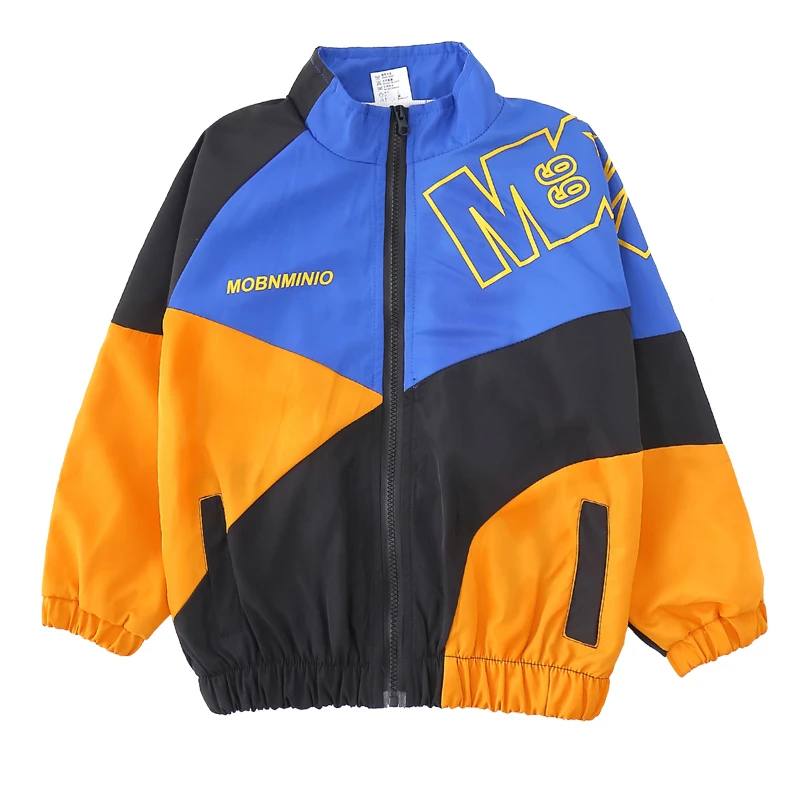 Kid Cool Hip Hop Clothing Pockets High Neck Jacket Top Coat Running Casual Jogger Pants Girls Boys Jazz Dance Costume Clothes