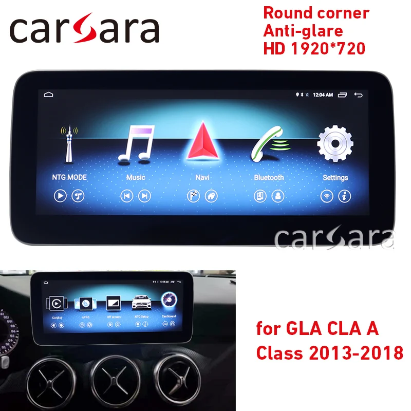 Excellent 4G RAM 10.25" Android display for Mercede Benz CLA GLA A Class W176 2013-2018 GPS Navigation radio stereo dash multimedia player 0