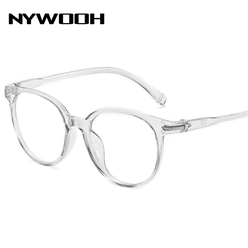 NYWOOH готовые очки для близорукости женщин и мужчин прозрачные студентов