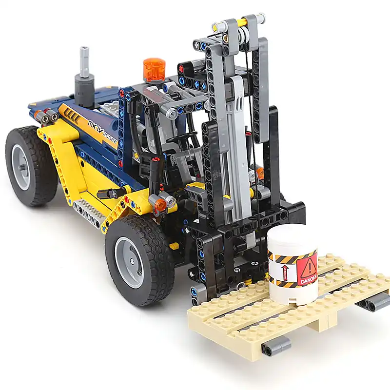 Compatible With Technic 42079 Car Forklift Truck Model Building Blocks Bricks Educational Toys For Children Gifts Lepining 20082 Blocks Aliexpress